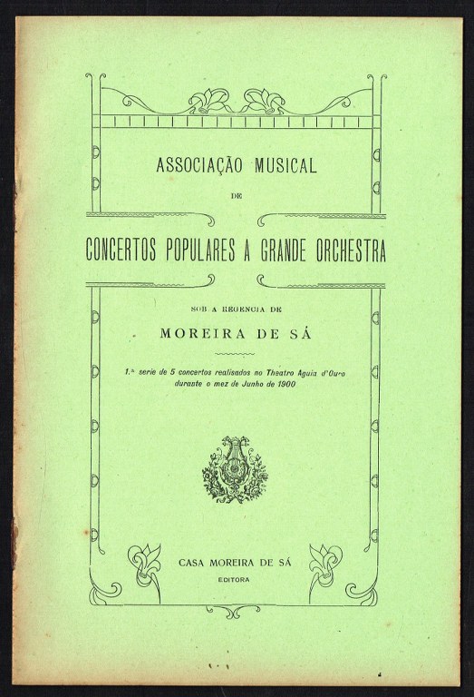 ASSOCIAO MUSICAL DE CONCERTOS POPULARES E GRANDE ORCHESTRA... (Porto)
